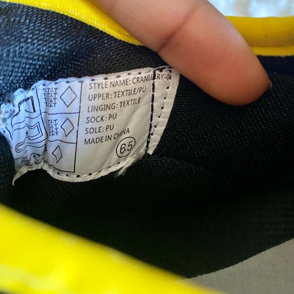 ‼️ANTHONY WANG CRANBERRY-01 MULTICOLORED PLATFORM SNEAKERS‼️ SIZE 6.5 WOMENS ‼️ - Picture 6 of 6